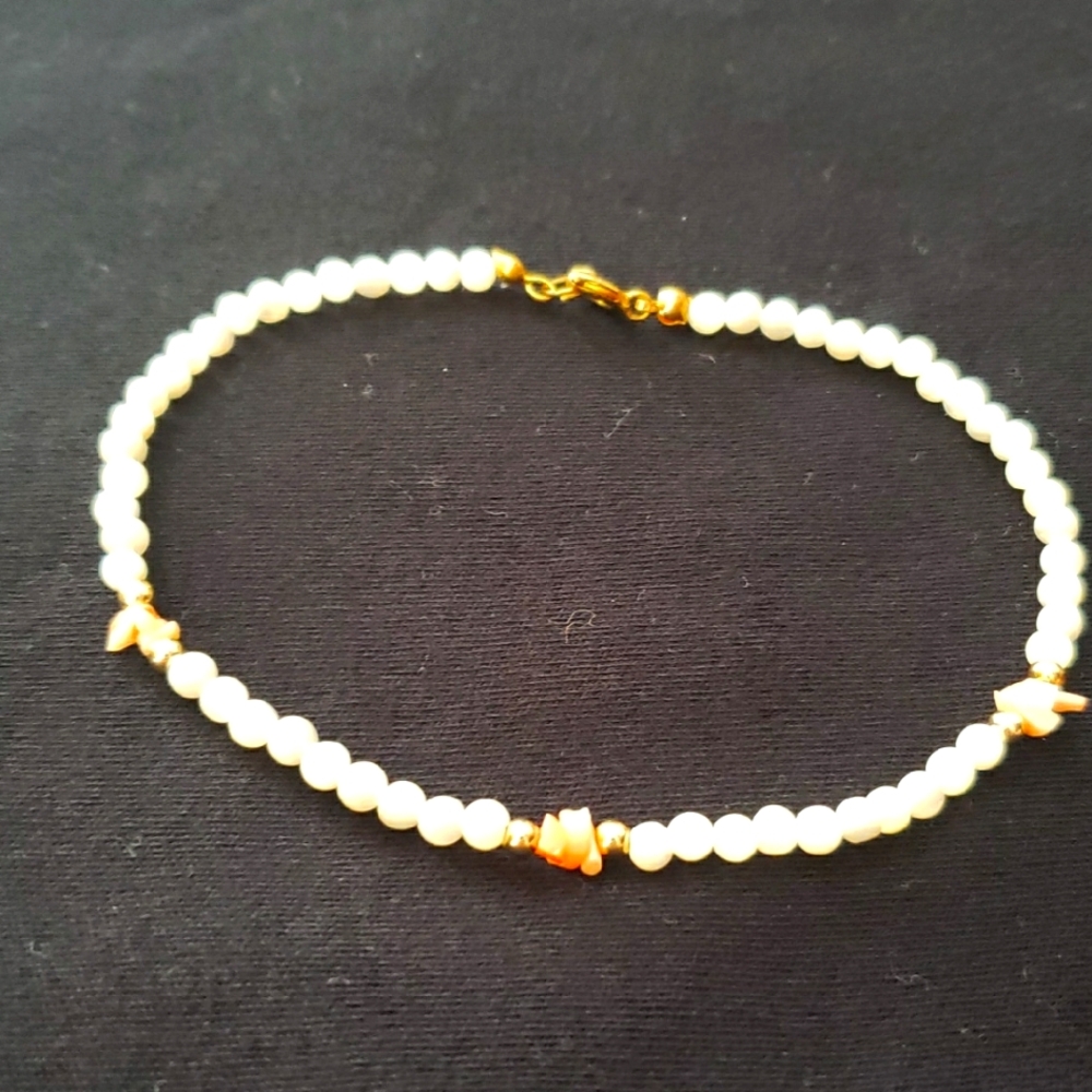 Beaded Ankle Bracelet